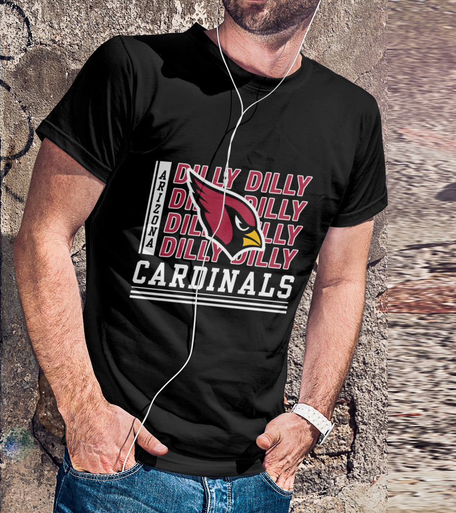 Arizona Cardinals Dilly Dilly Logo With Bud Light Collaboration T-Shirt