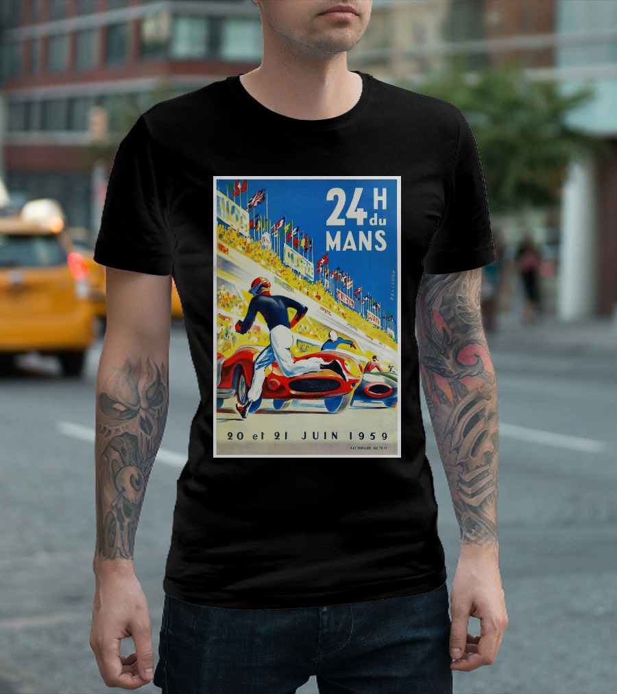 24 Heures du Mans 20 et 21 Juin 1959 Racing Event T-Shirt
