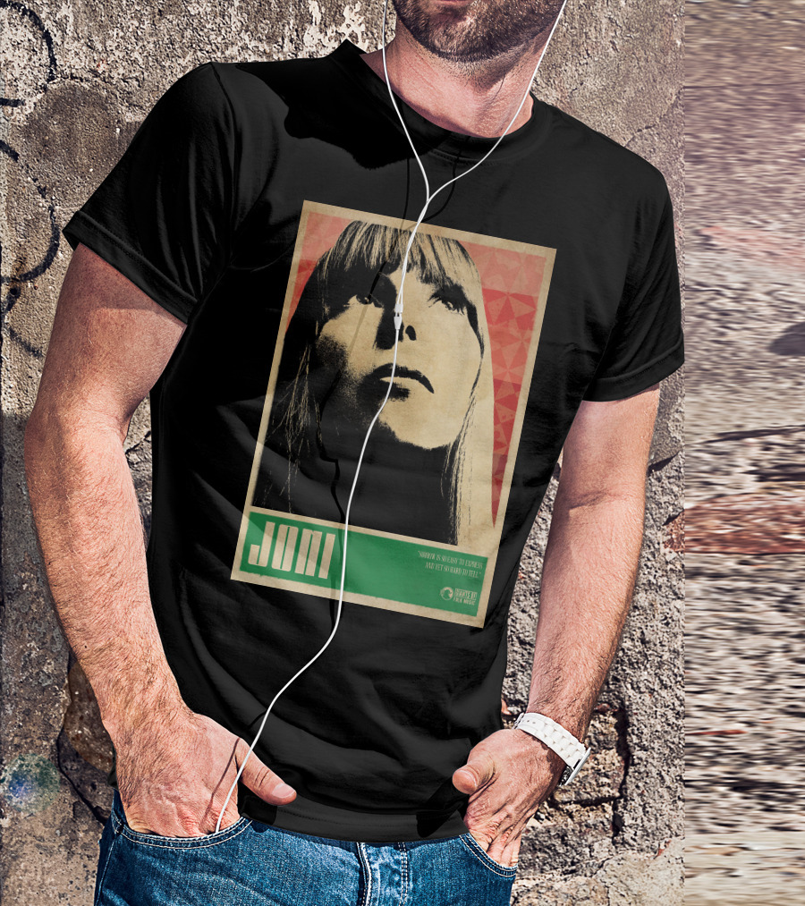 Joni Mitchell Express So Easy To Express So Hard To Feel T-Shirt