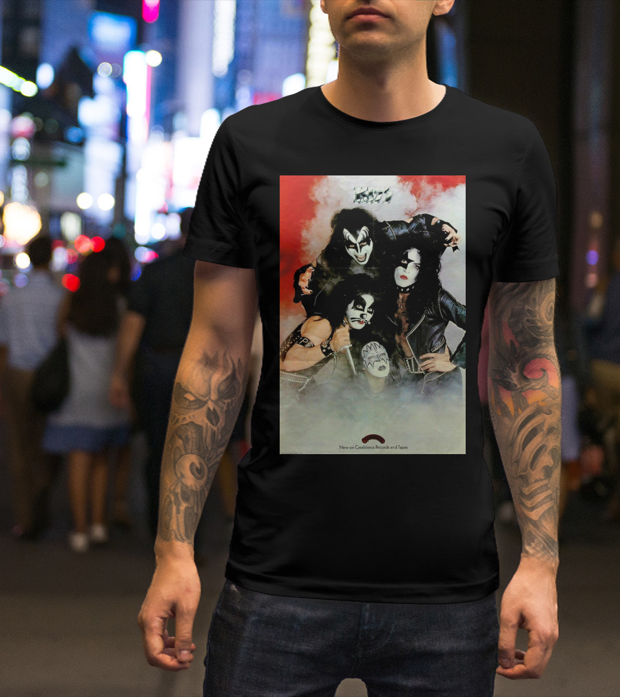 Kiss Band New On Casablanca Records And Tapes T-Shirt