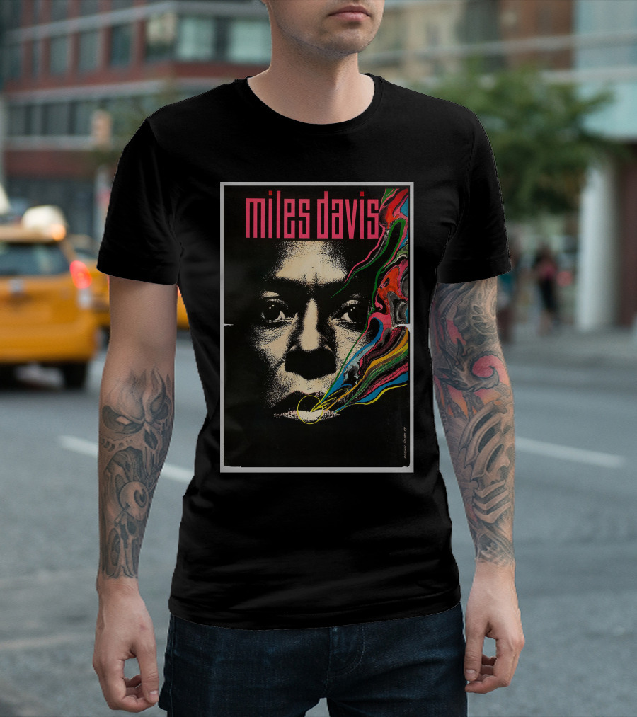 Miles Davis Psychedelic Jazz T-Shirt