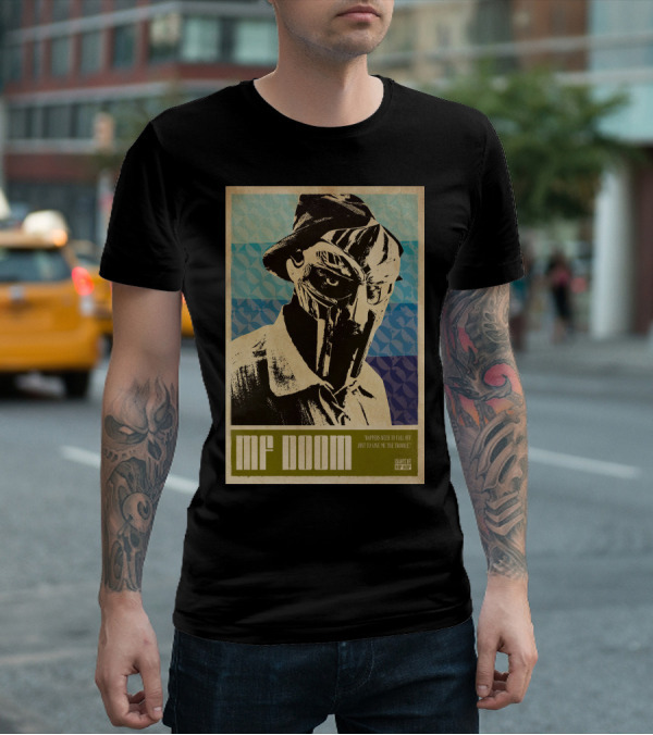 MF Doom Rappers Need To Fall Quote Design By Hip Hop T-Shirt