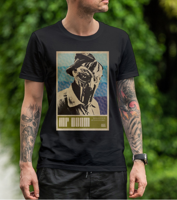 MF Doom Rappers Need To Fall Quote Design By Hip Hop T-Shirt