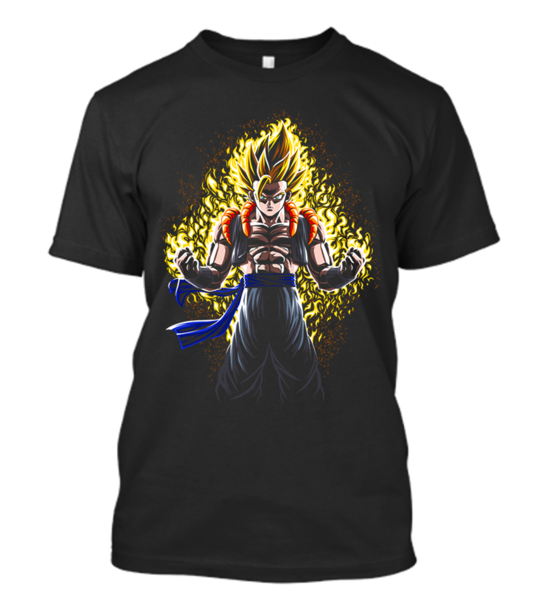 Dragon Ball Super Saiyan Fusion Power Energy Gold Aura T-Shirt