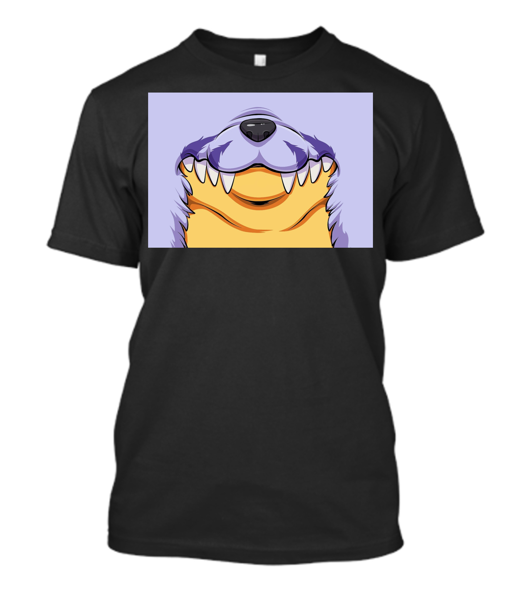 Gabu Mask Anime-Inspired Wolf Face T-Shirt