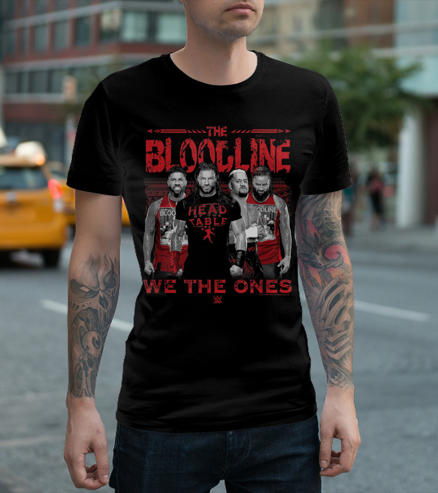 WWE The Bloodline Head of the Table We The Ones T-Shirt
