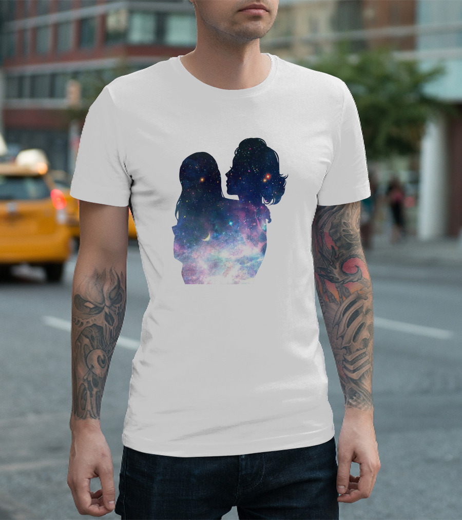 Mother Love in Me Celestial Galaxy T-Shirt