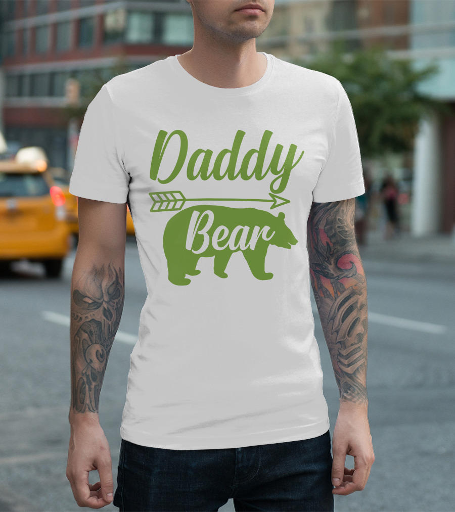 Daddy Bear Arrow T-Shirt