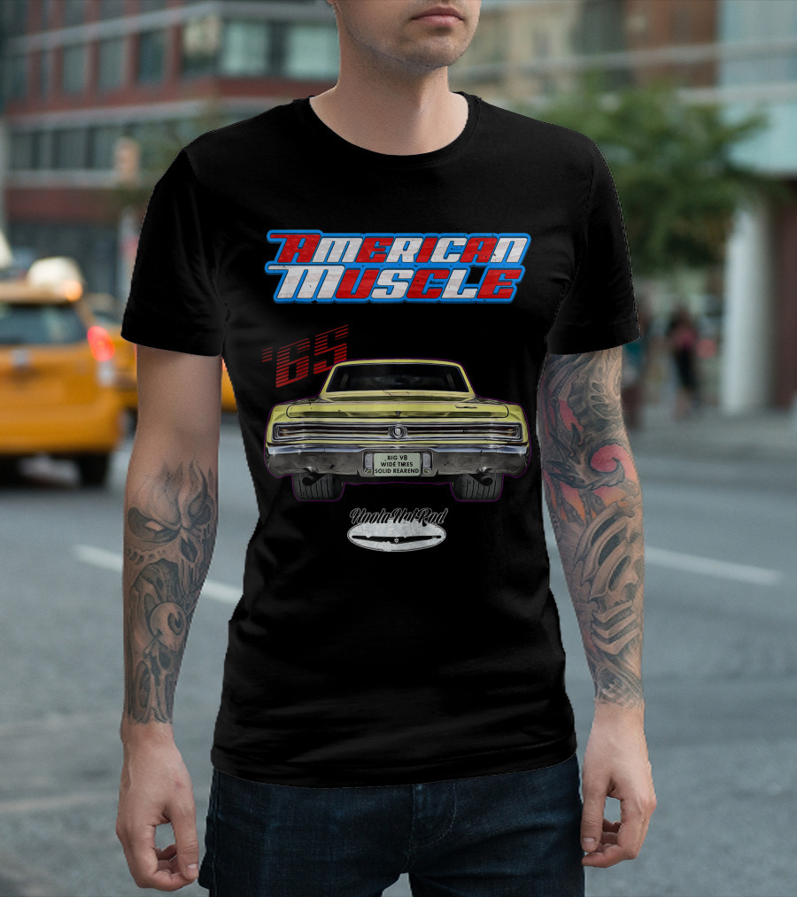American Muscle 1965 Skylark GS Big V8 Wide Tires Solid Rearend UoolaValRod T-Shirt