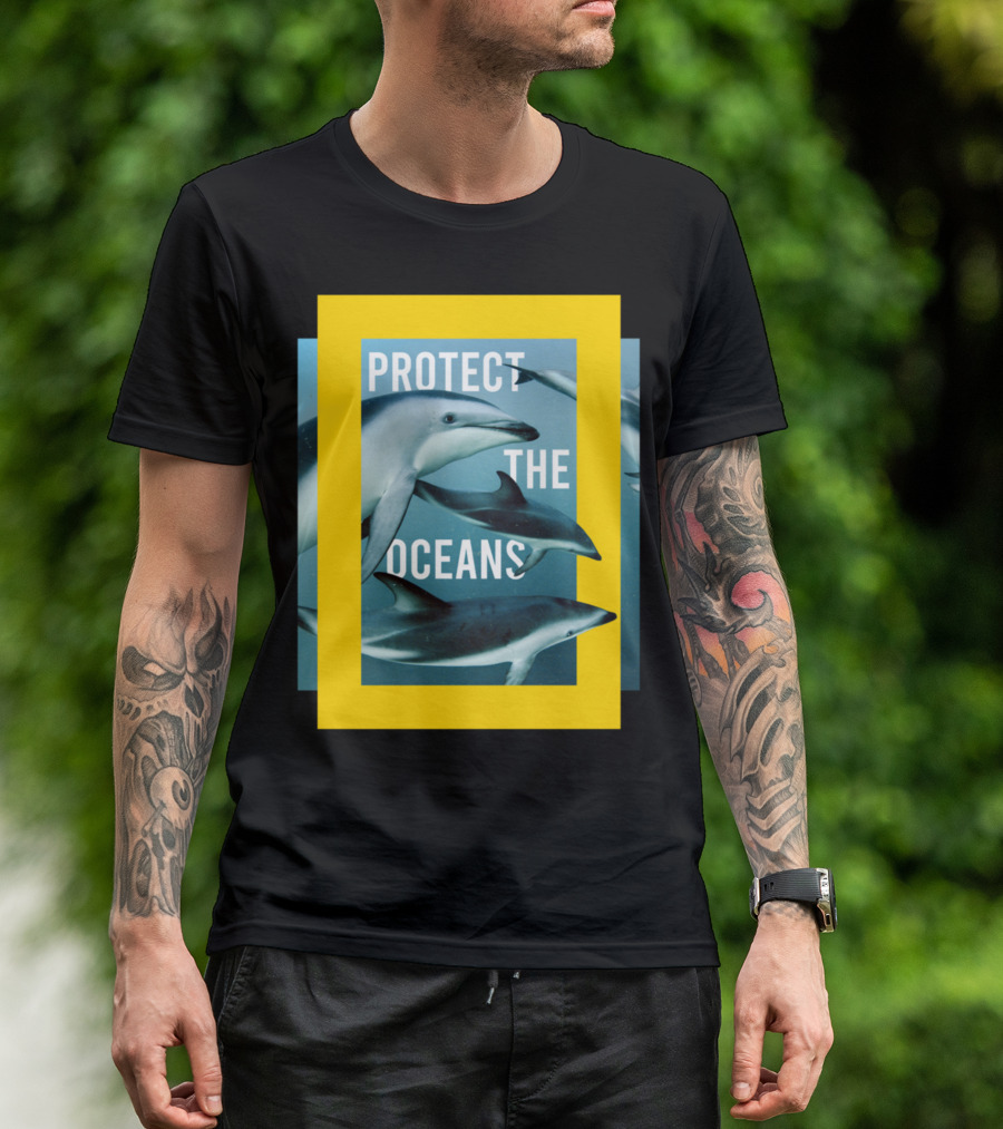 National Geographic Protect The Oceans Dolphins T-Shirt