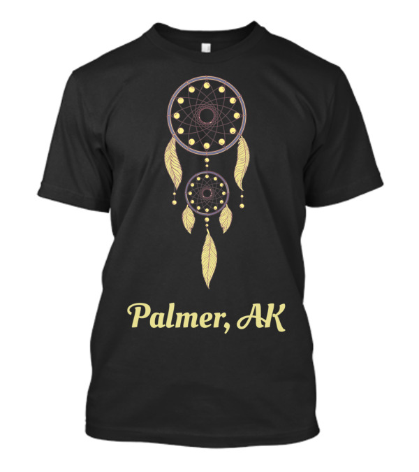 Palmer AK Dreamcatcher With Native American Feathers T-Shirt