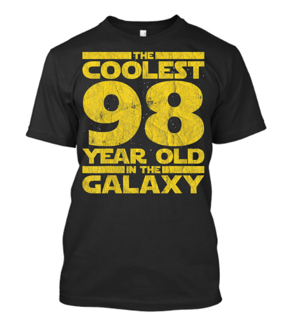 The Coolest 98 Year Old In The Galaxy Sci Fi 1923 Mens Womens Birthday T-Shirt