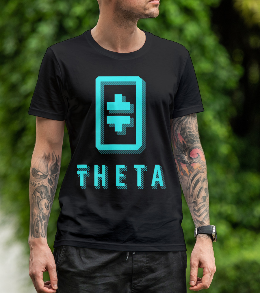 Theta CryptO Token Theta Network Decentralized Application Video Platform T-Shirt