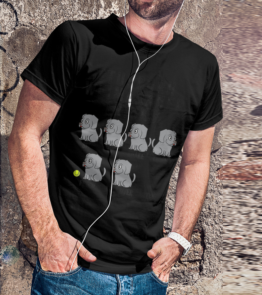 STUBBORN WEIMARANER TRICKS SIT UP SHAKE COME FETCH ROLL OVER STAY T-Shirt