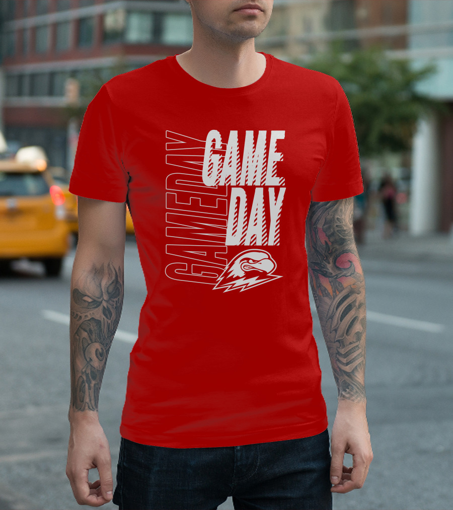 Gameday Suubookstore Red Hawk Football T-Shirt