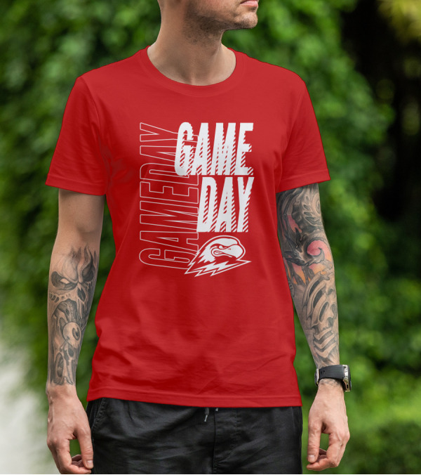 Gameday Suubookstore Red Hawk Football T-Shirt