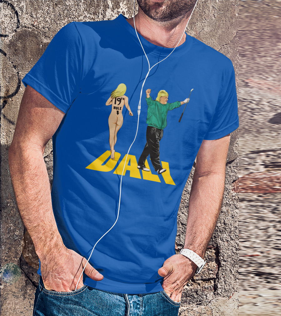 John Daly 19Th Hole Celebratory Pose With Golf Club T-Shirt