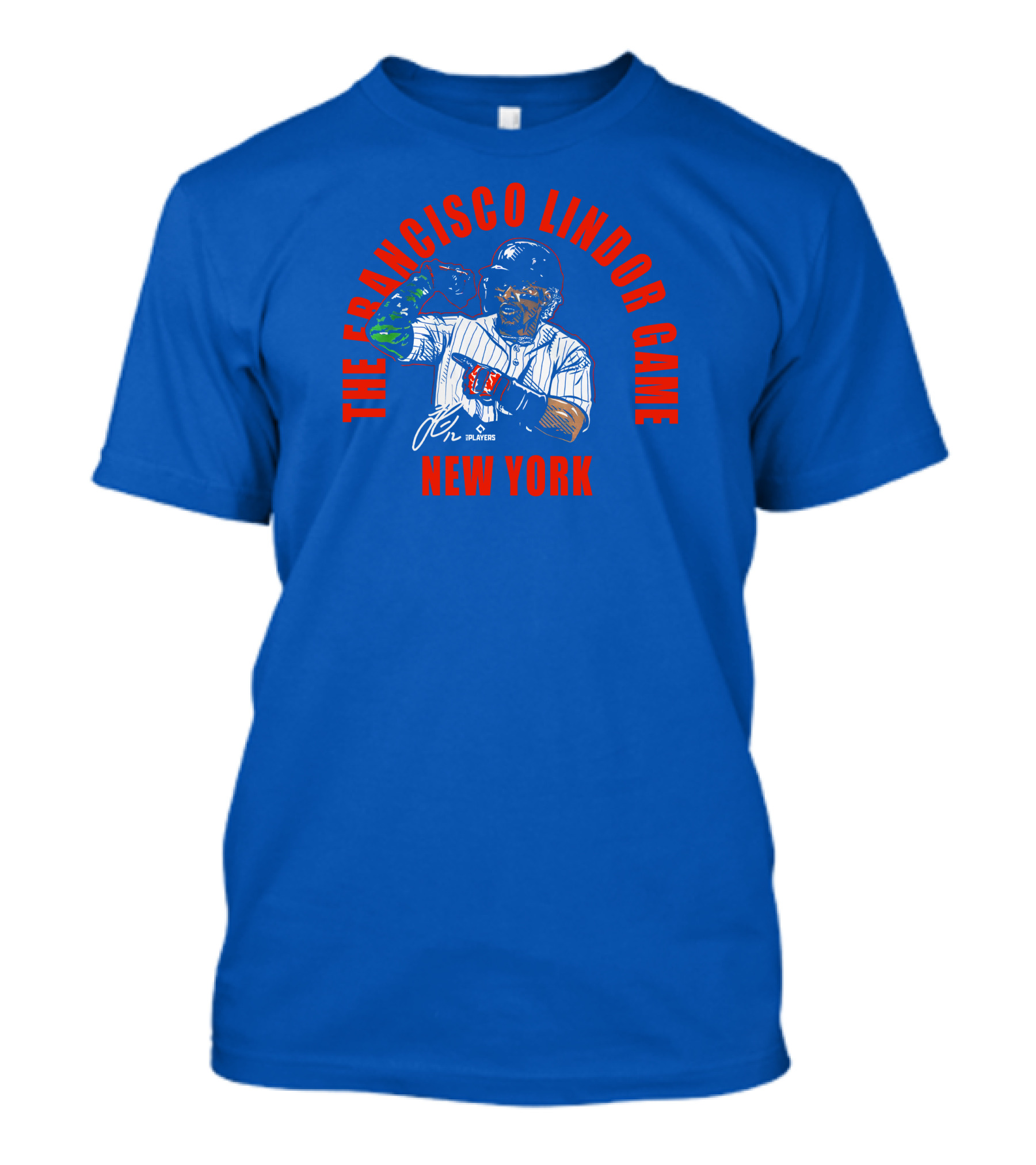 The Francisco Lindor Game New York Playoffs T-Shirt