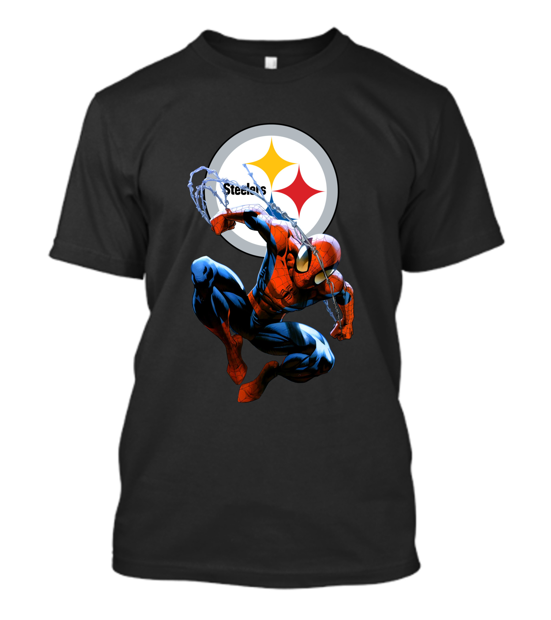 Spider-Man Steelers Fan 15 T-Shirt