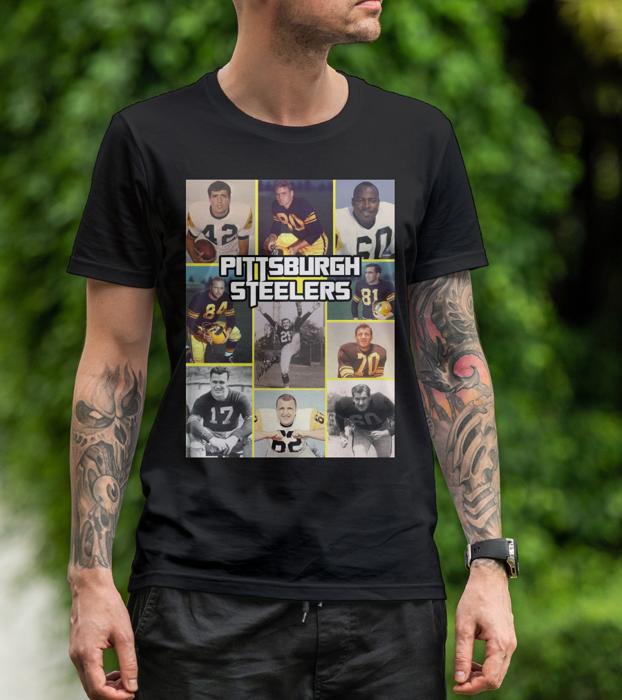 Pittsburgh Steelers The Legends 42 80 60 81 17 62 20 T-Shirt