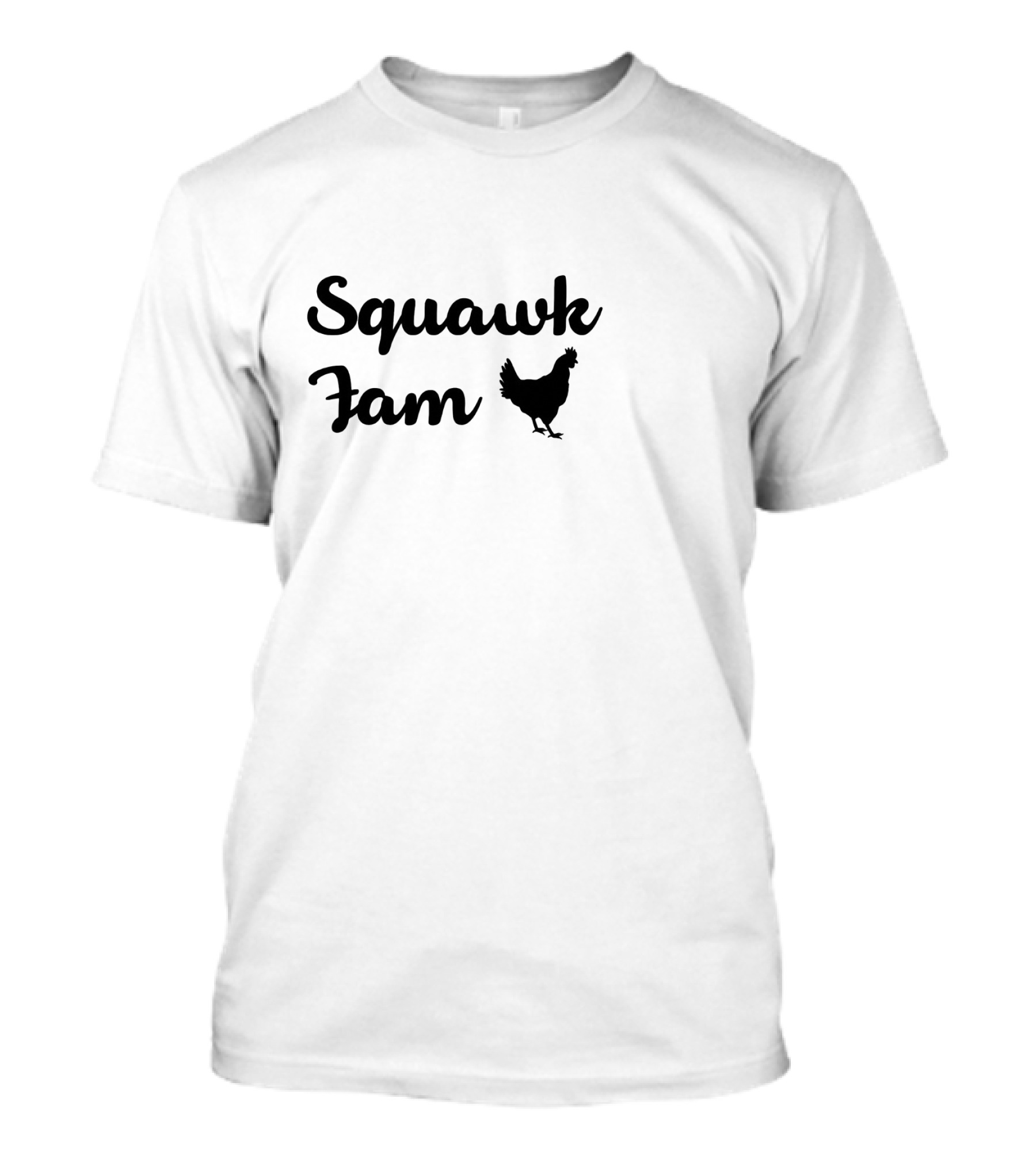 Squawk Fam Chicken Squad Pewdiepie Funny T-Shirt