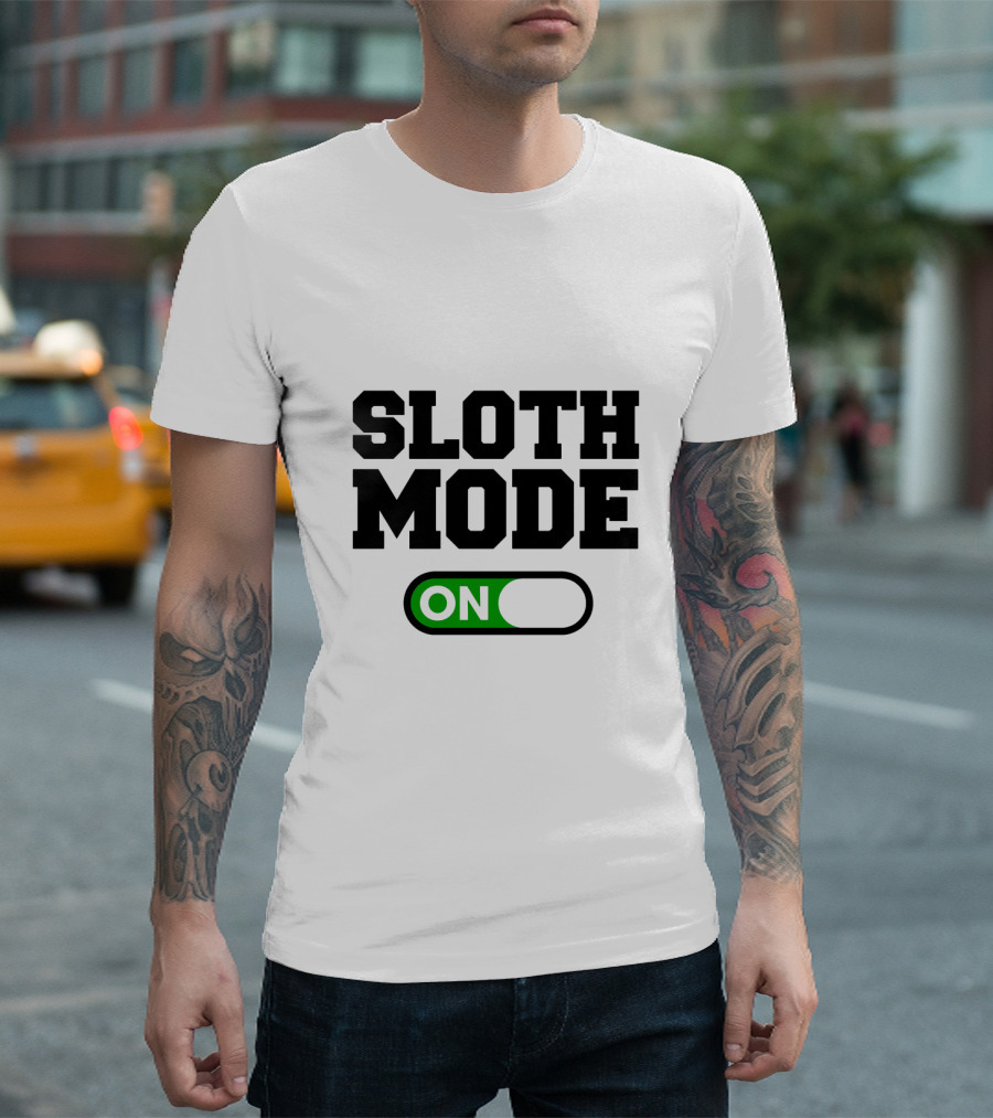 Sloth Mode On Funny Switch T-Shirt
