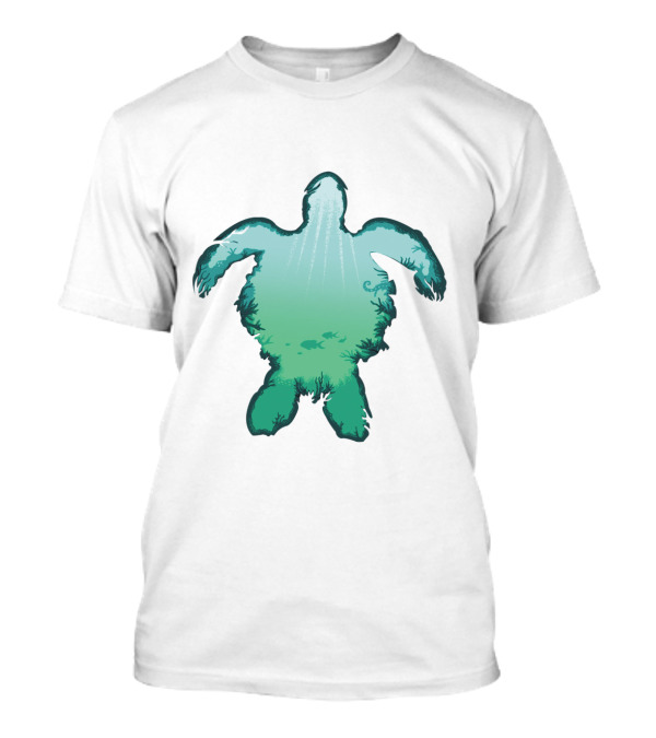 Turtle Green Ocean T-Shirt