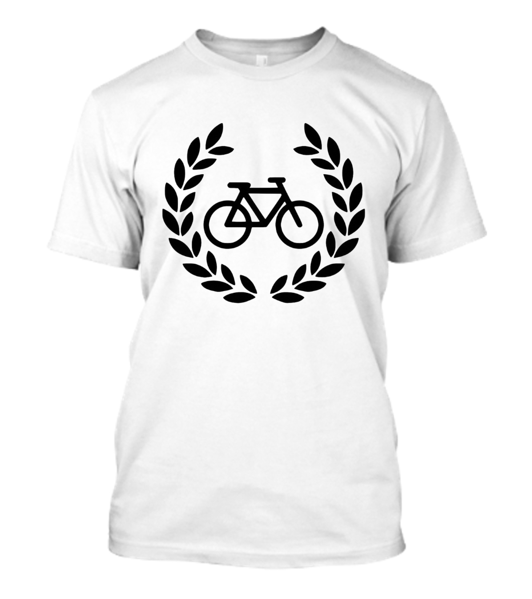 Bicycle Laurel Wreath My Love T-Shirt