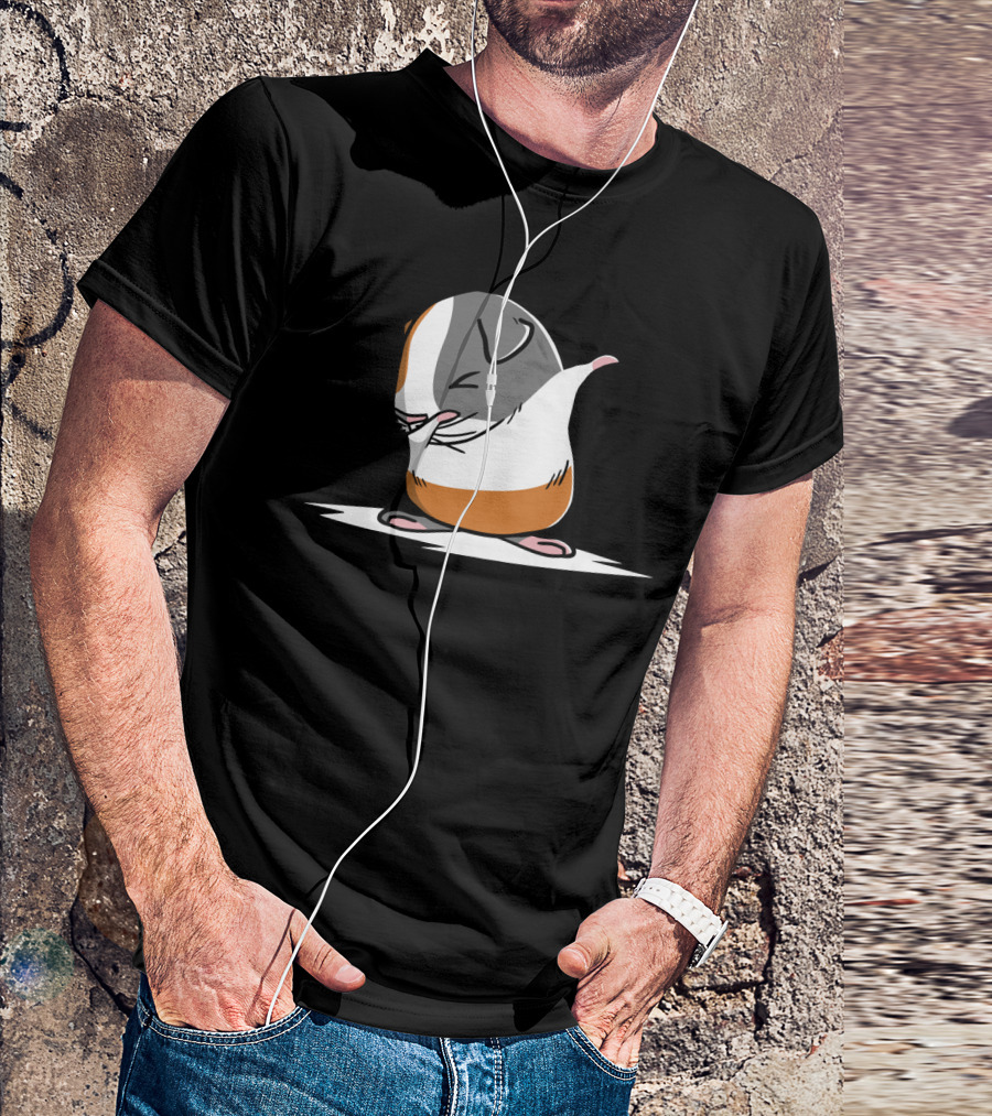 Adorable Guinea Pig Doing The Dab Dance Pose T-Shirt