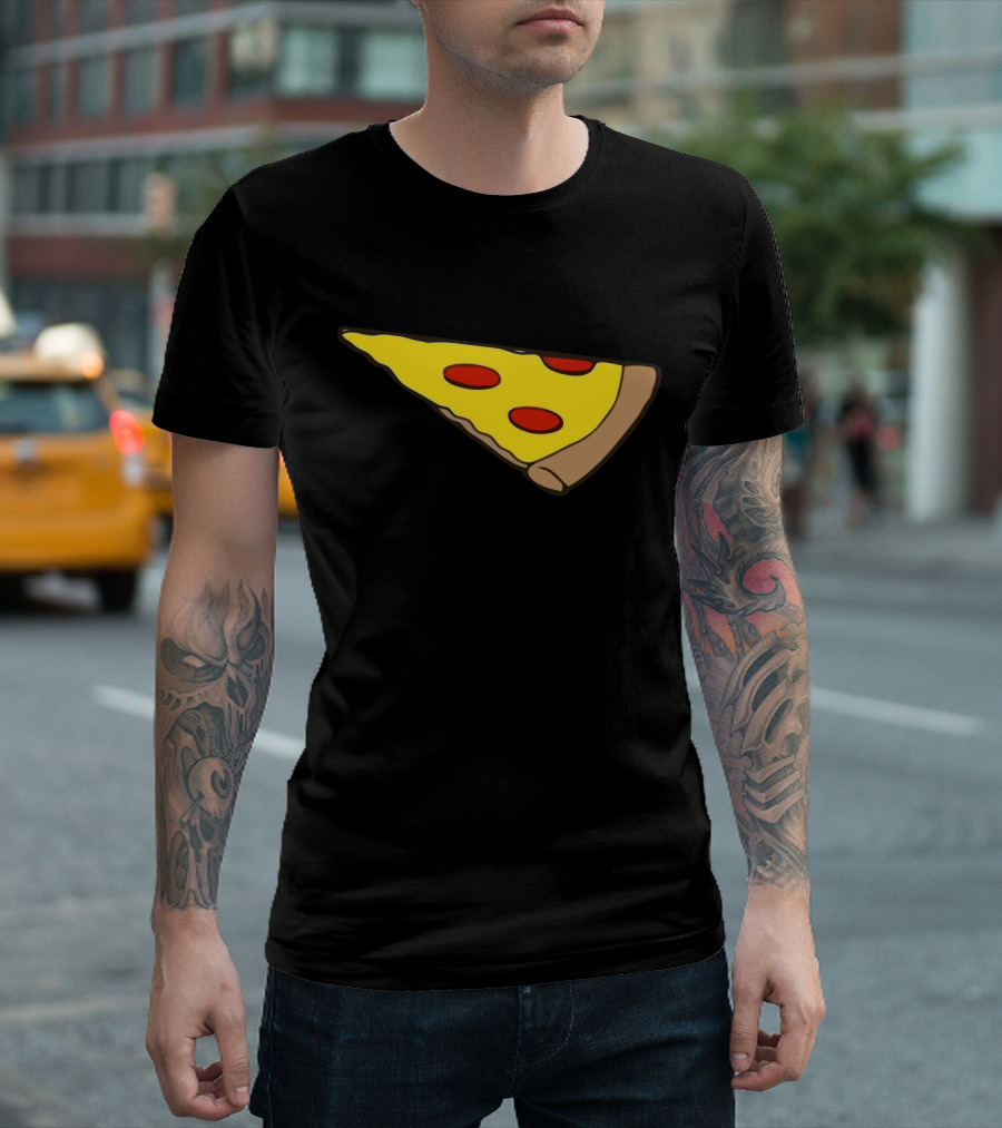 Cheese Pepperoni Pizza Slice T-Shirt