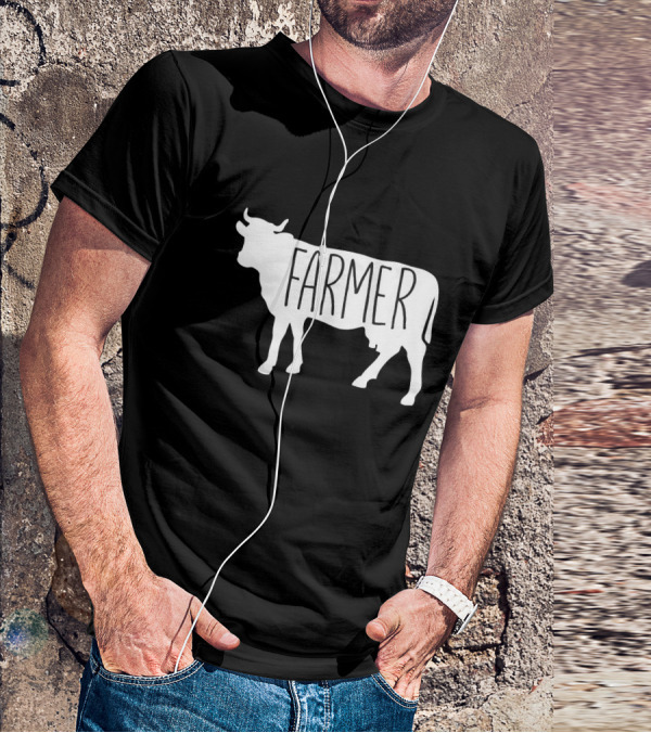 Farmer Cow T-Shirt