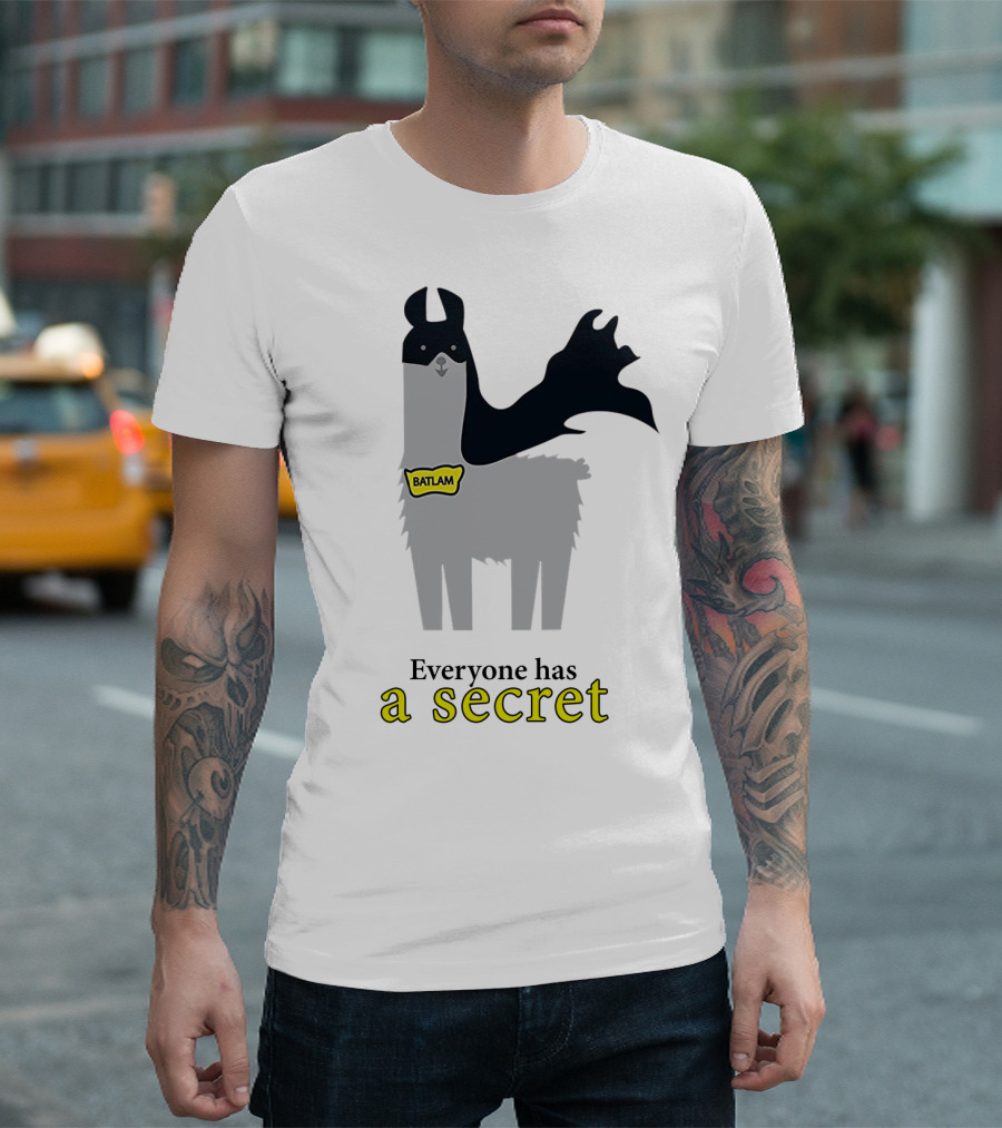 Batlam Everyone Has A Secret T-Shirt