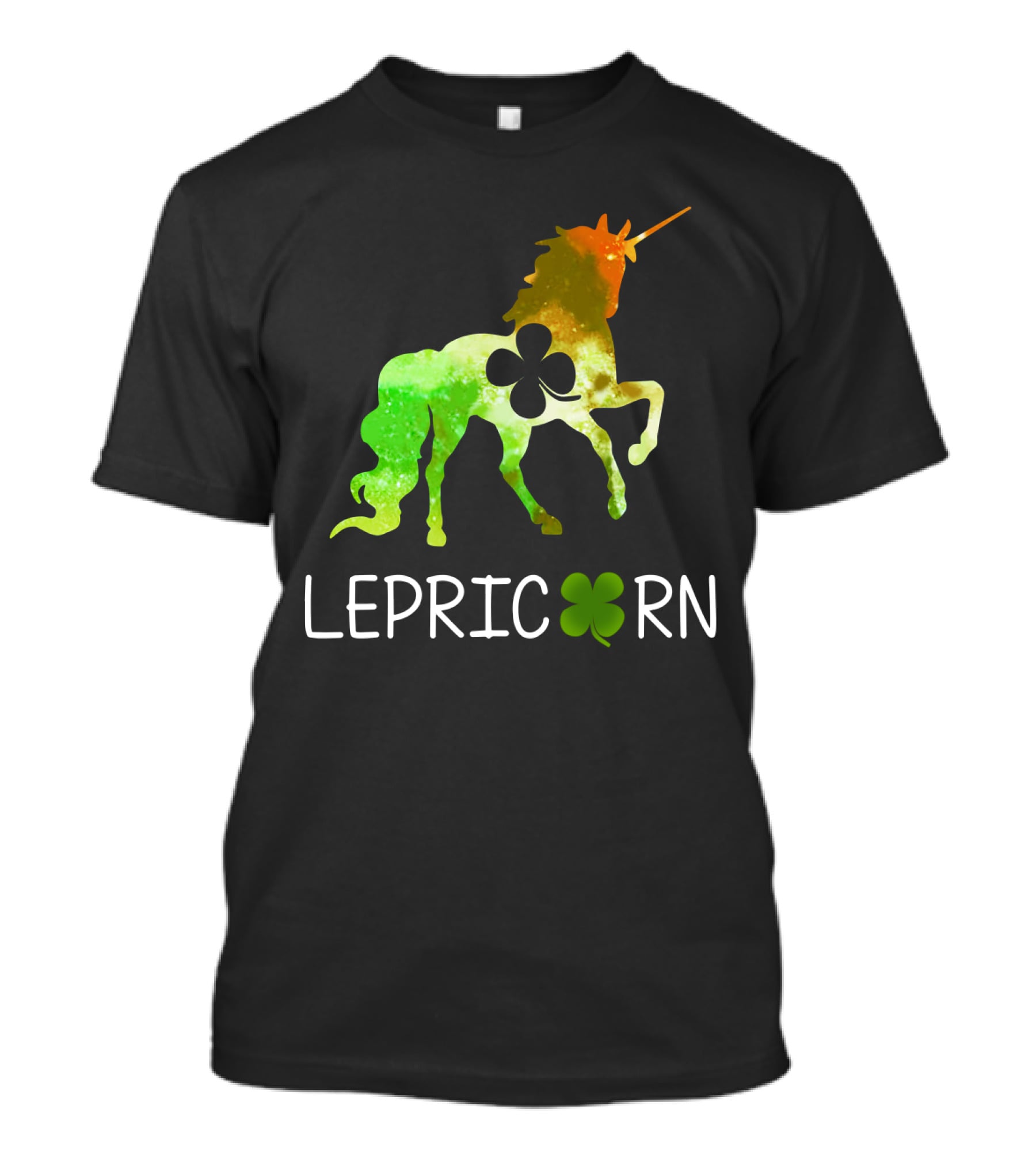 Lepricorn Shamrock Unicorn Leprechaun St. Patrick's Day T-Shirt
