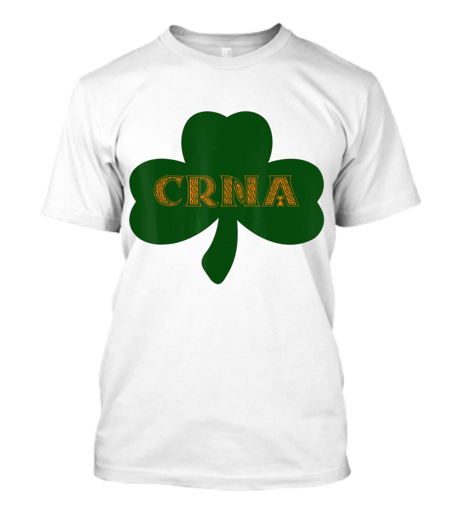 Shamrock CRNA St. Patrick's Day Irish Celtic T-Shirt