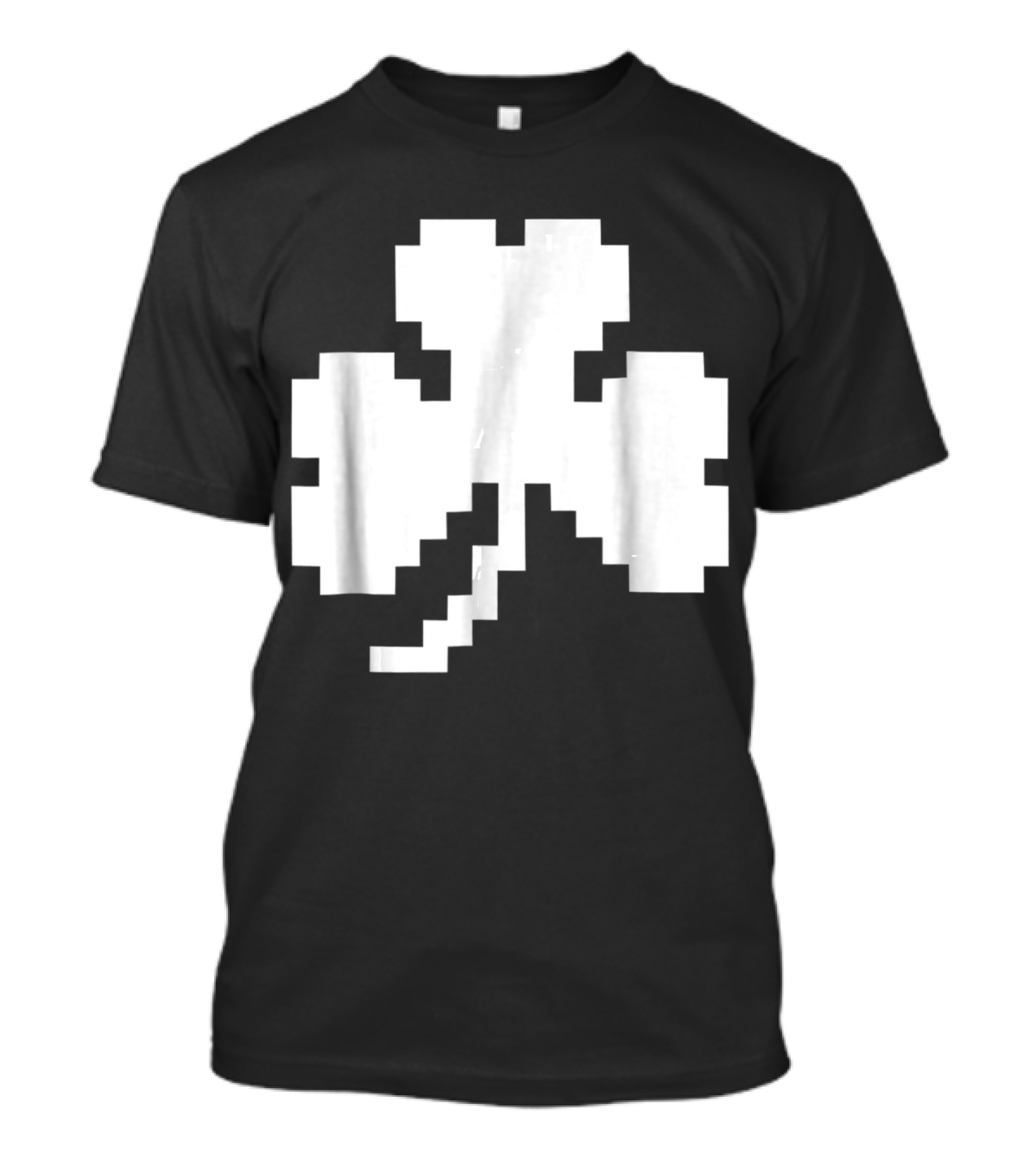 Clover Pixel Irish Shamrock Retro Gaming T-Shirt