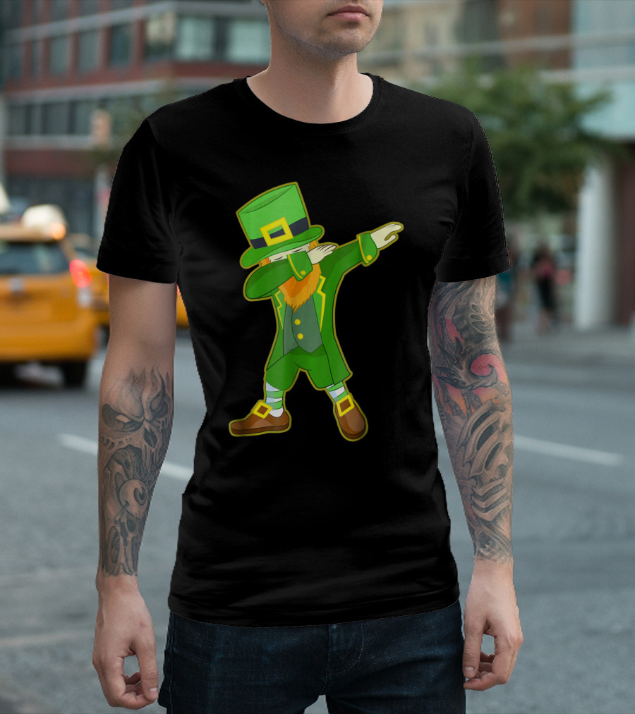 Dabbing Leprechaun St. Patrick's Day T-Shirt