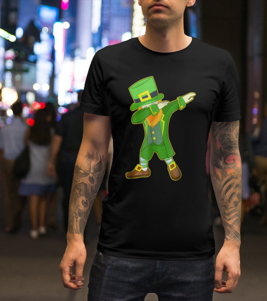 Dabbing Leprechaun St. Patrick's Day T-Shirt