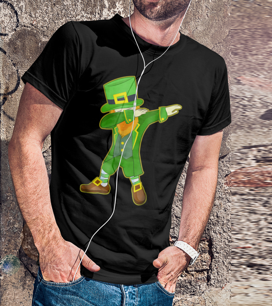 Dabbing Leprechaun St. Patrick's Day T-Shirt