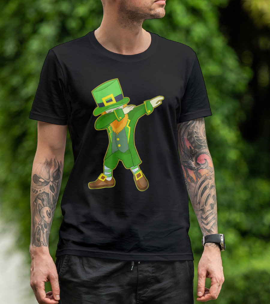 Dabbing Leprechaun St. Patrick's Day T-Shirt