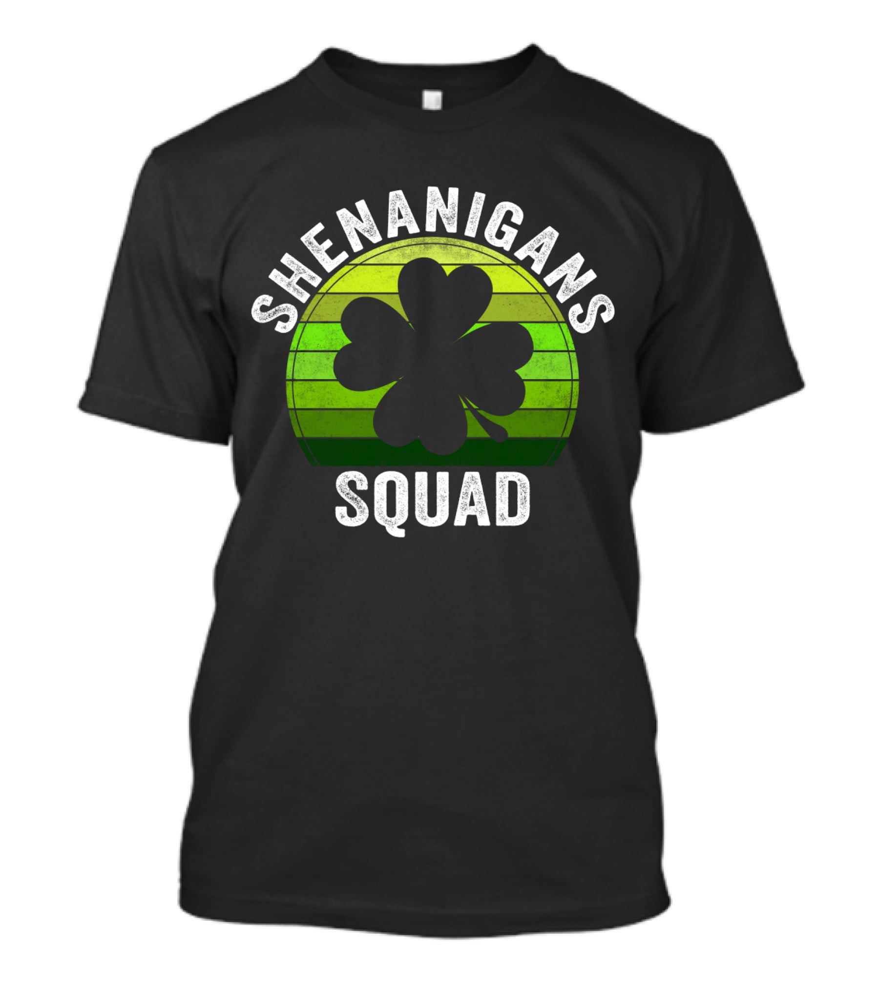 Shenanigans Squad Clover Shamrock T-Shirt