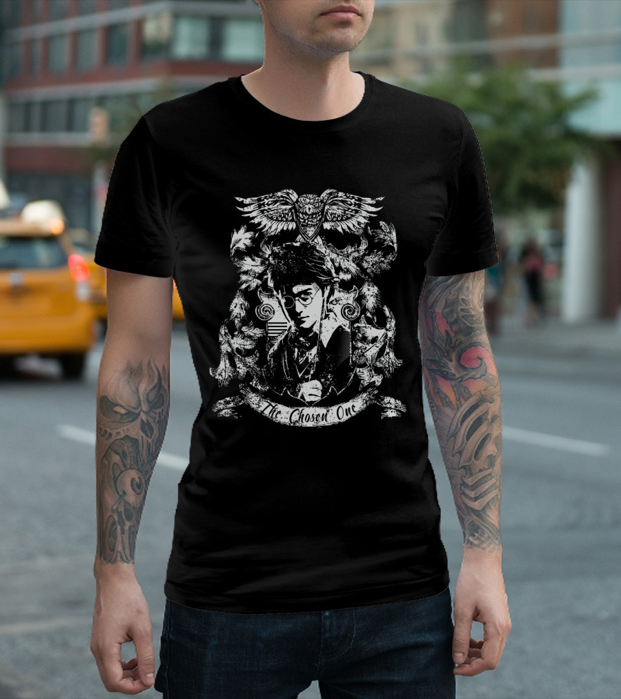 Owl The Chosen One Heraldic Crest T-Shirt