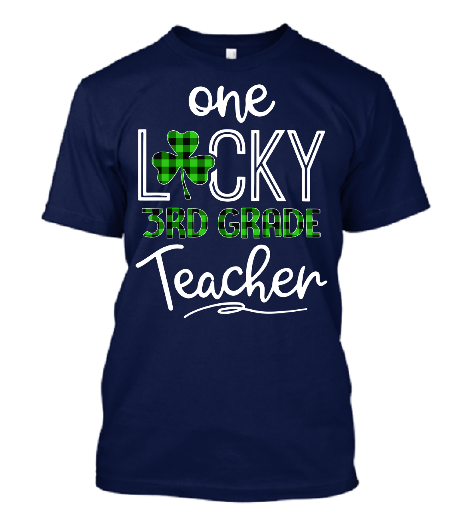 One Lucky Clover 3rd Grade Teacher Classroom St. Patrick's Day T-Shirt