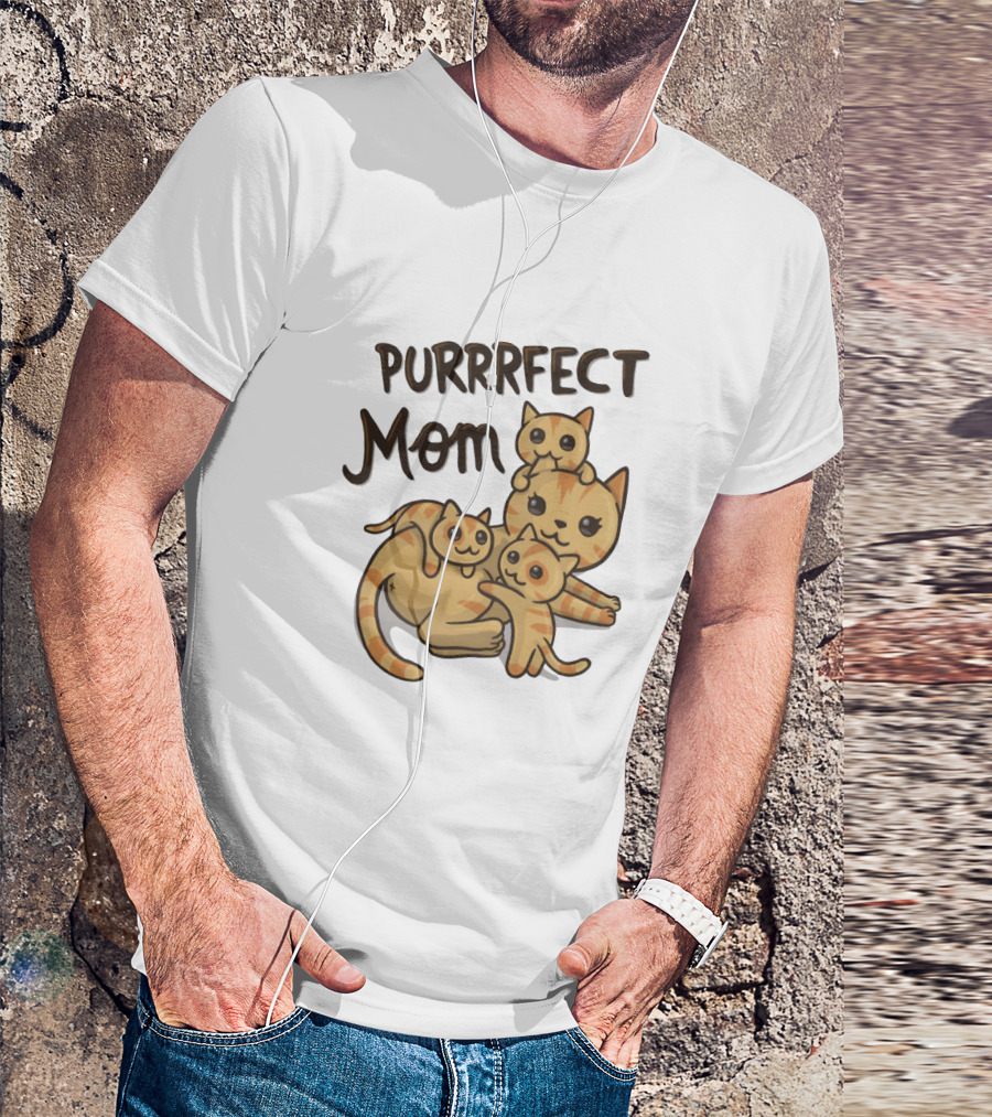 Purrrfect Mom T-Shirt