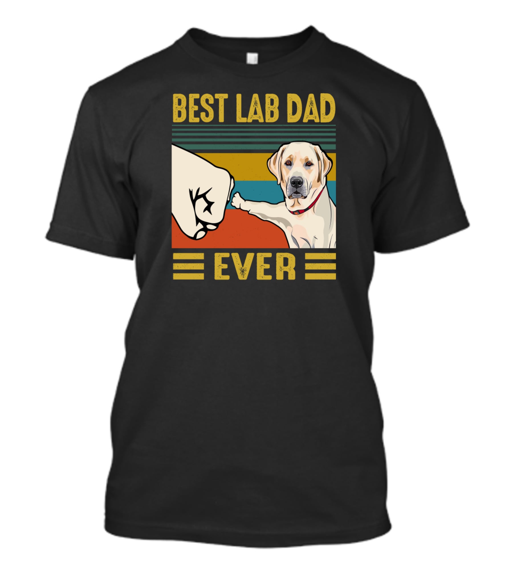 Best Lab Dad Ever T-Shirt