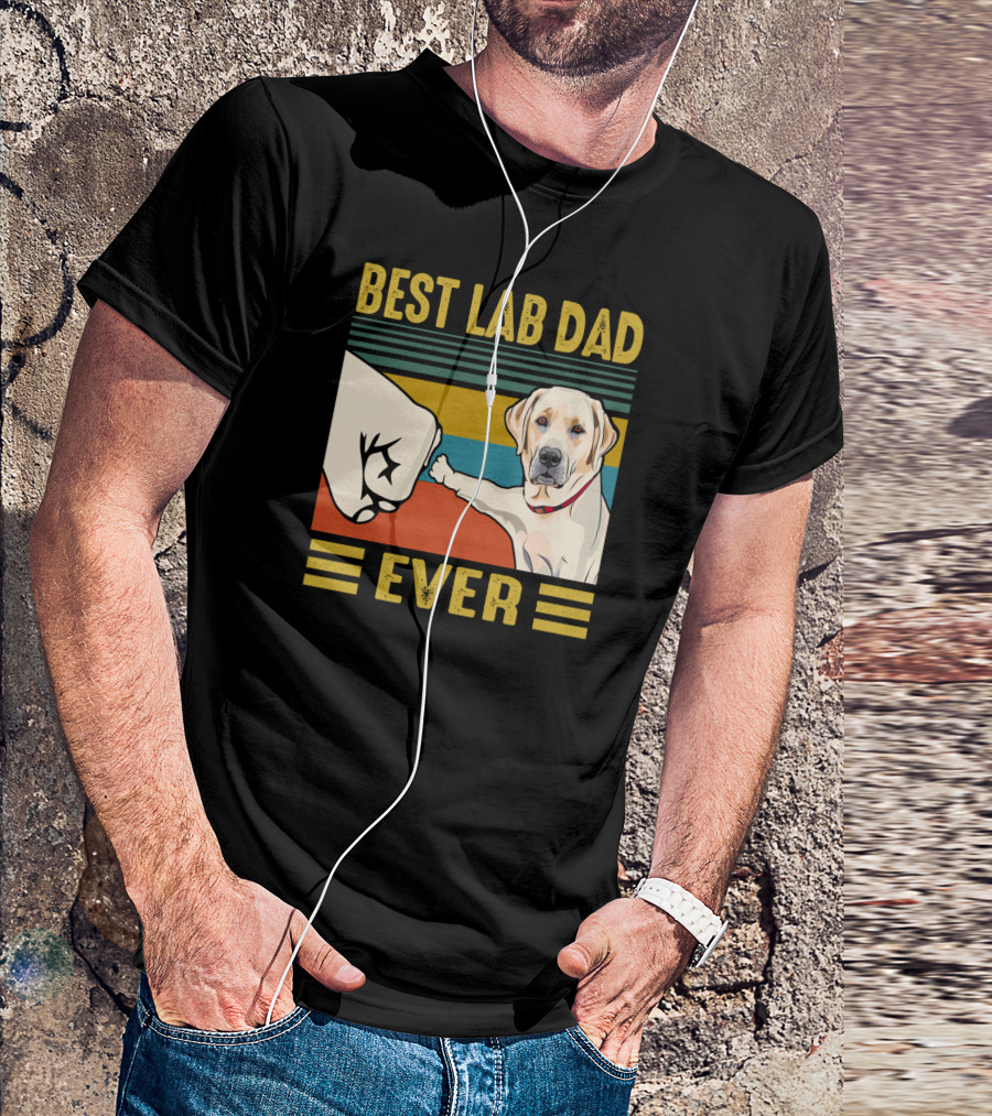 Best Lab Dad Ever T-Shirt