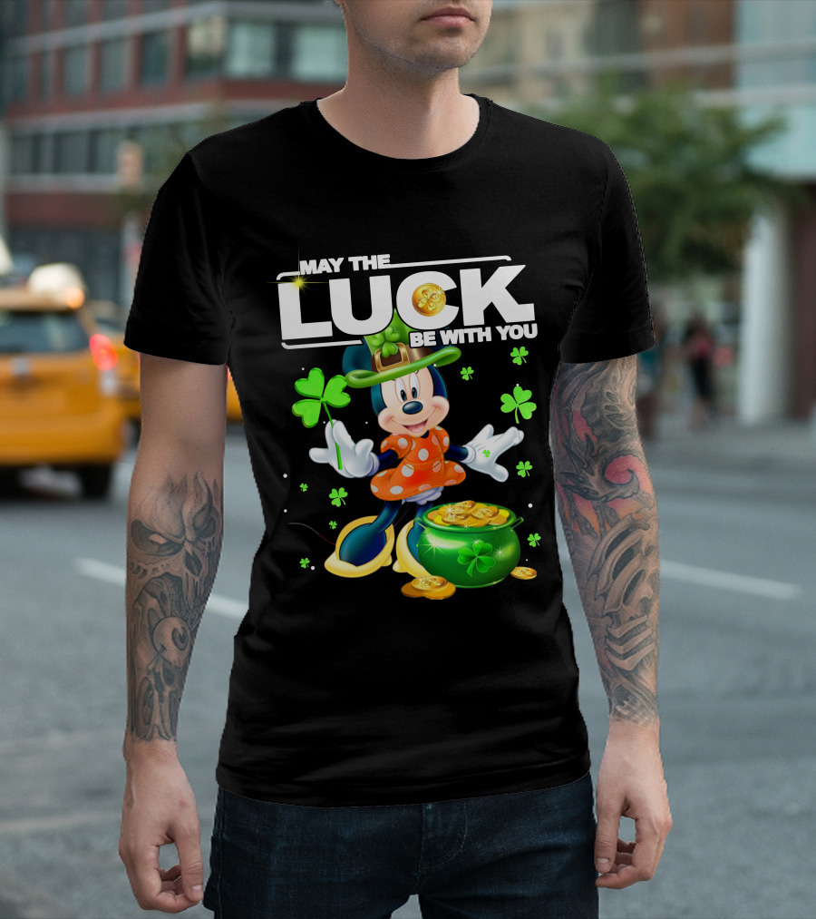 May The Luck Be With You Minnie Luck T-Shirt