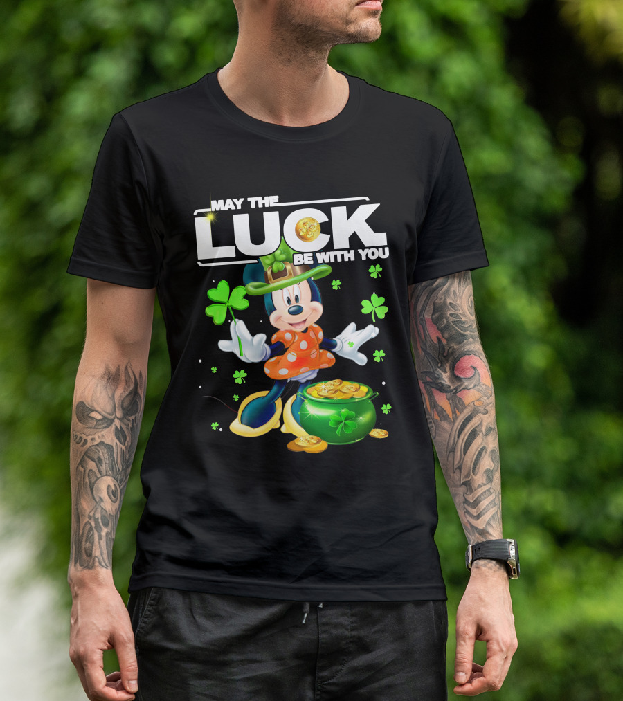 May The Luck Be With You Minnie Luck T-Shirt