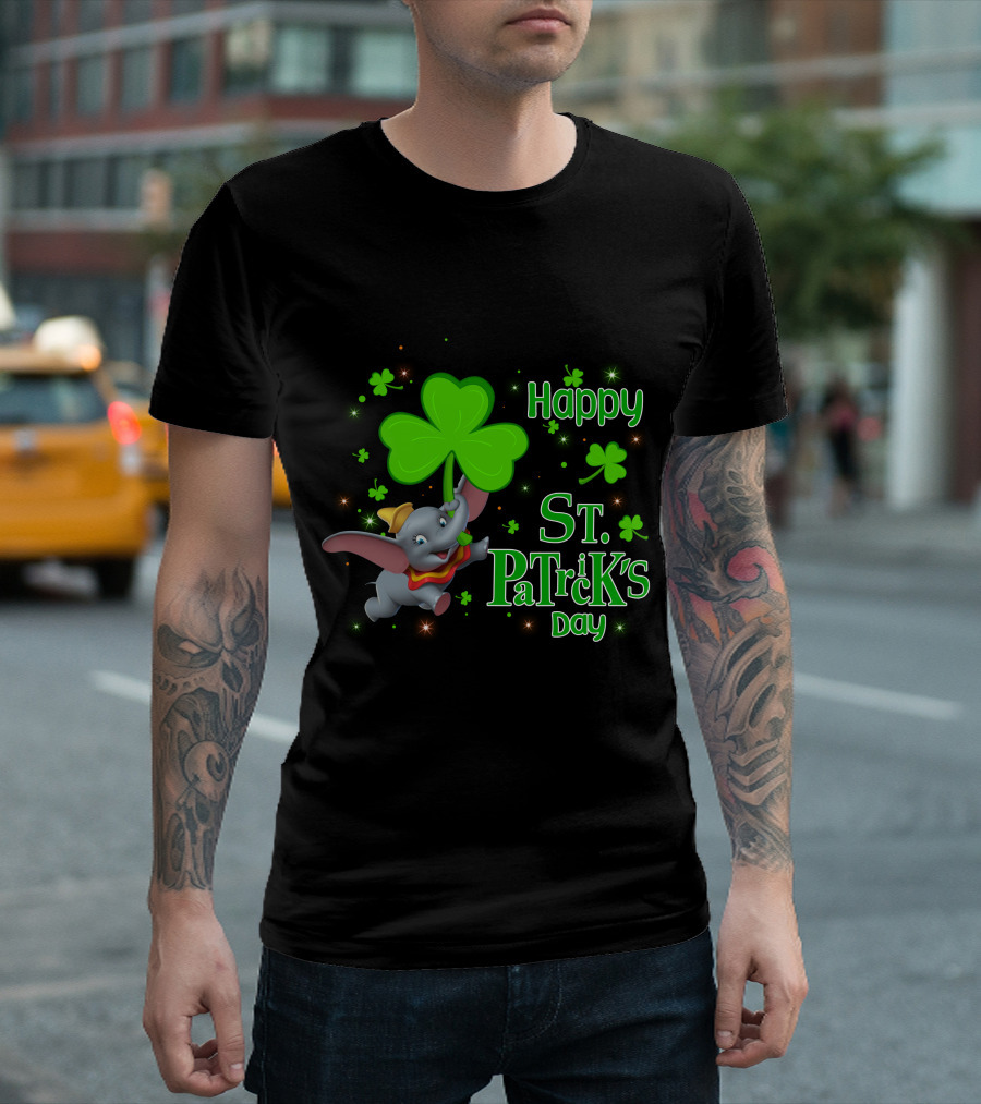 Happy St. Patrick's Day Dumbo T-Shirt