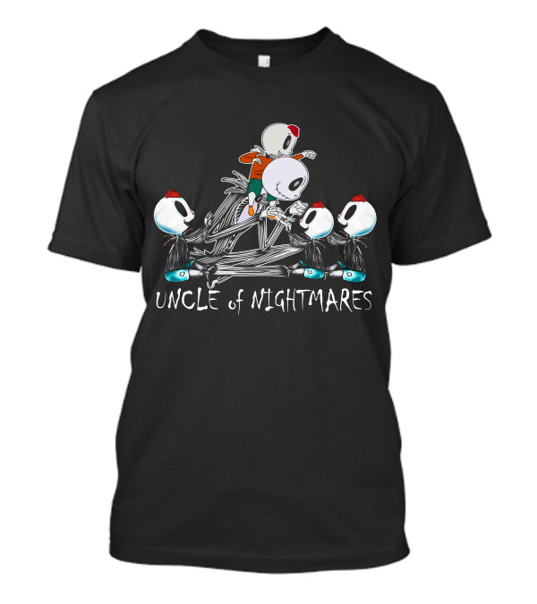 4 Boys On Brooms Uncle Of Nightmares T-Shirt