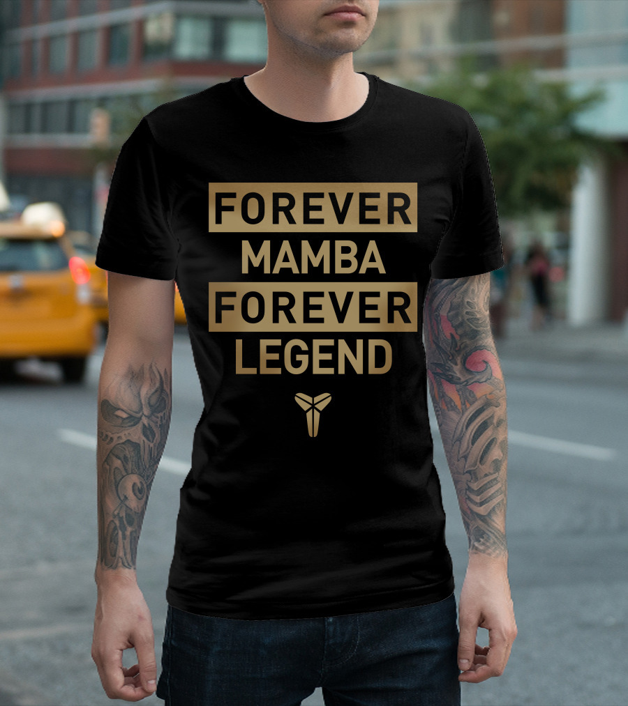 Forever Mamba Forever Legend Kobe Bryant T-Shirt